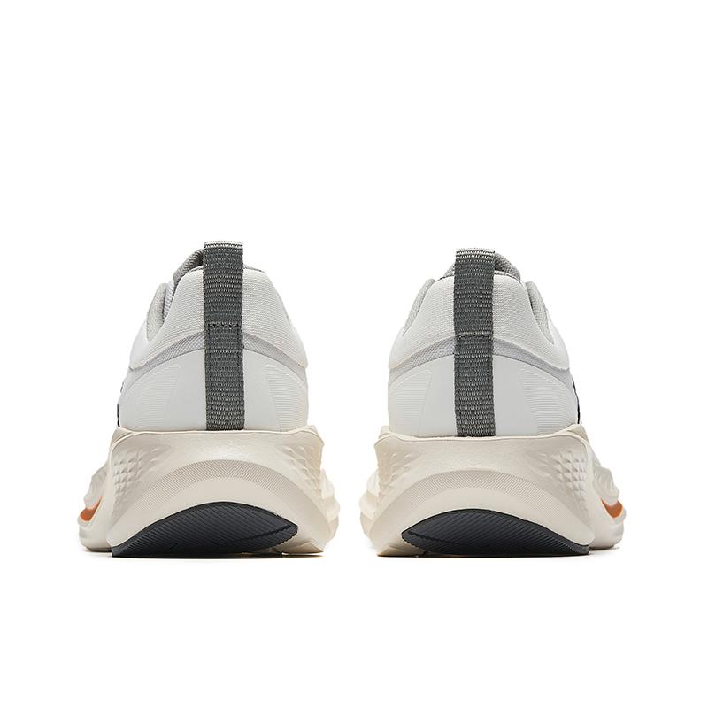 Anta Cloud Path Abrasion Resistant Breathable Coverage Low top Casual Running Shoes Men's Papyrus White 112545519-6