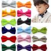 1 Adet Çocuk Papyon Düz Kelebek Papyon Düğün Aksesuarları Hediye Papyon Parti Kravatları Fiyonk Düğüm