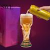 Pohodlné držadlo Pivný pohár Tvar pohára trofeje Kapacita 500 ml Pohár šampióna pre jedinečné športové oslavy Darček pre futbalových nadšencov Ergonomický