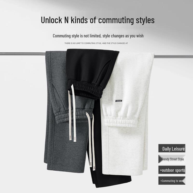 JEEP SPIRIT Men's Loose Fit Casual Sweatpants