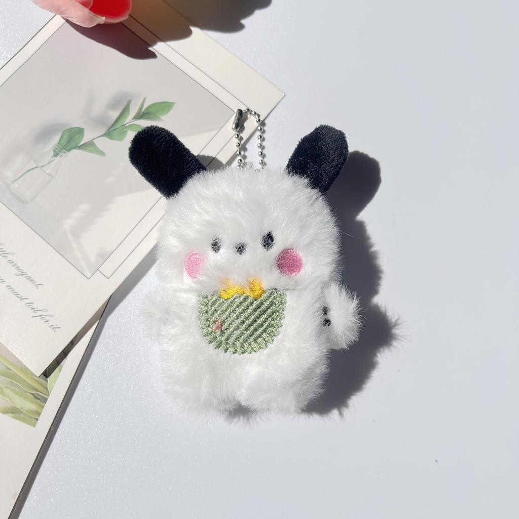 Cute Plush Doll Keychain: Versatile Bag Charm & Gift for Girls and Friends