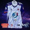 THAILAND National Volleyball Men Training JERSEY CHEER Fan Print Quick Dry V Neck Shirt Short Sleeve Uniform Thailand Logo Unisex Sport Indoor