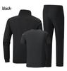 Unisex Chinese Wushu Sports Suit: 3-Piece Training & Coach Uniform for Team Events