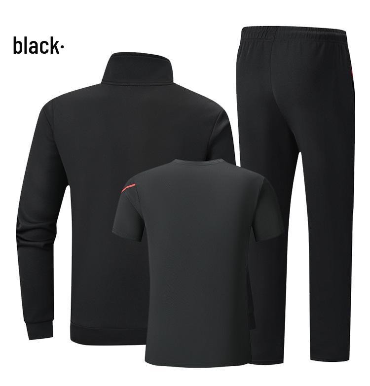 Unisex Chinese Wushu Sports Suit: 3-Piece Training & Coach Uniform for Team Events