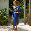 2022 Rayon Embroidered Beach Dress Cover-Up & Sun Protection Cardigan