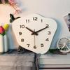 Decorative Wooden Wall Clock Silent Non Ticking 11.8x10.6inch