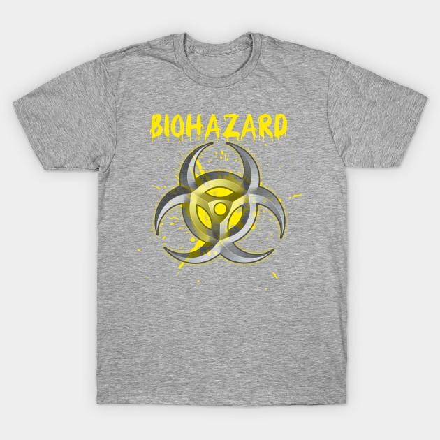Unisex Fashion TShirt Biohazard Print TShirt Plus Size XS-6XL T-Shirt 100%Cotton Tops O Neck Short Sleeve Tees