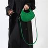 Mini Candy Color Felt Top-handle Bag for Women Fashion Portable Crossbody Shoulder Handbag