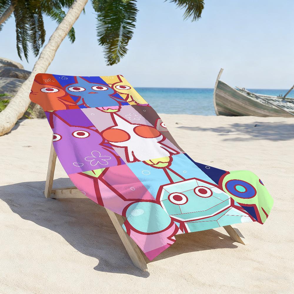 Game P-pik-min-S Towel Sports Quick Dry Travel Camping Gear Sandproof Soft Light Large Beach Towel