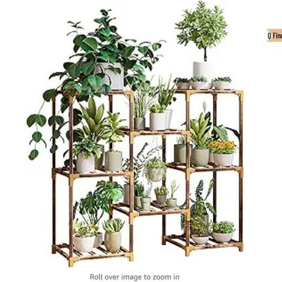 Multi-Layer Floor-Standing Flower Rack for Living Room or Balcony