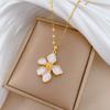 Versatile Flower Personalized Palace Style Necklace for Women