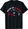 Moeder van 2 Jongens van Zoon Moederdag Verjaardag Dames T-shirt Unisex T-shirt