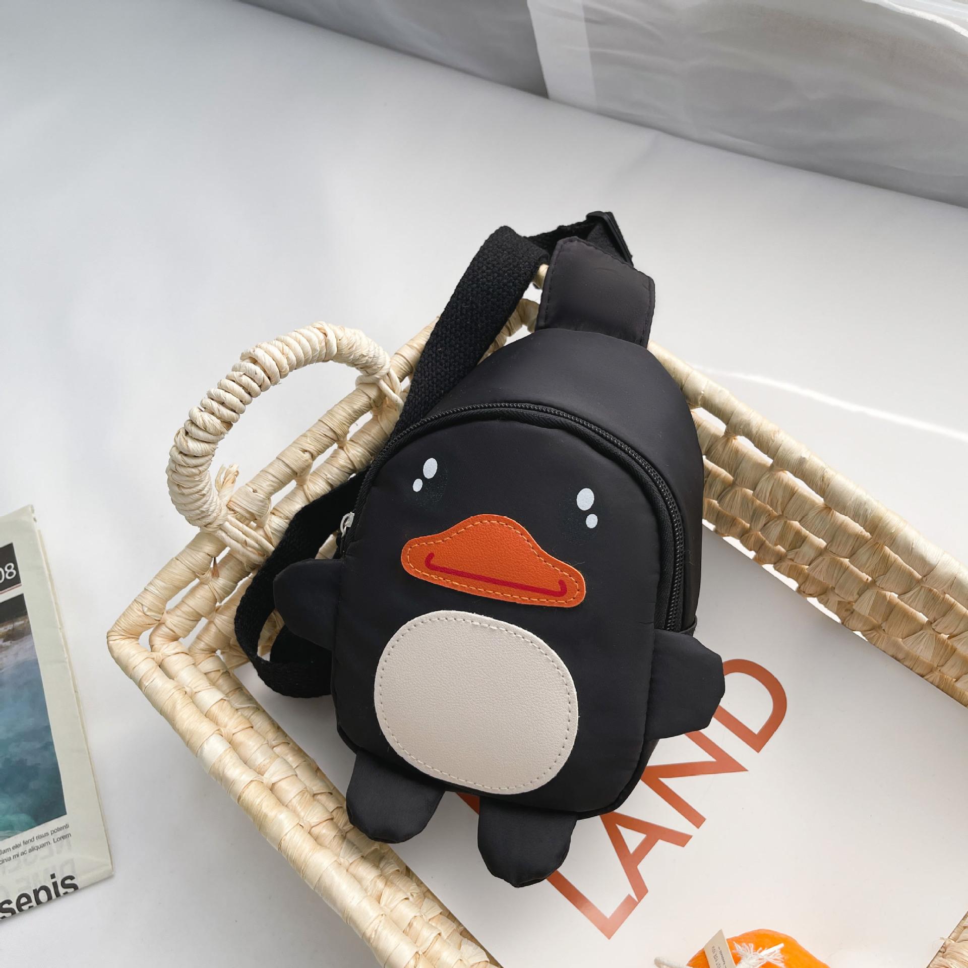 

Детская нагрудная сумка, новая симпатичная маленькая сумка с героями мультфильмов, нейлоновая сумка-мессенджер для малышей в детском саду, одна часть будет отправлена от имени других. чёрный