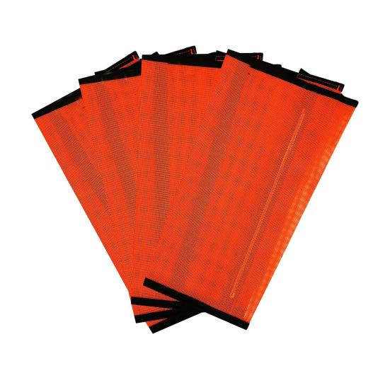 

4 шт. сапоги от мух для лошадей, дышащие сетчатые леггинсы для лошадей, нескользящая защита для ног, больше никаких неприятностей от слепней, значительное снижение топтания лошадей оранжевый