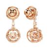 Swarovski Constella Star Pattern Design Cubic Zirconia Earrings Women Earrings Rose-Gold 5744239