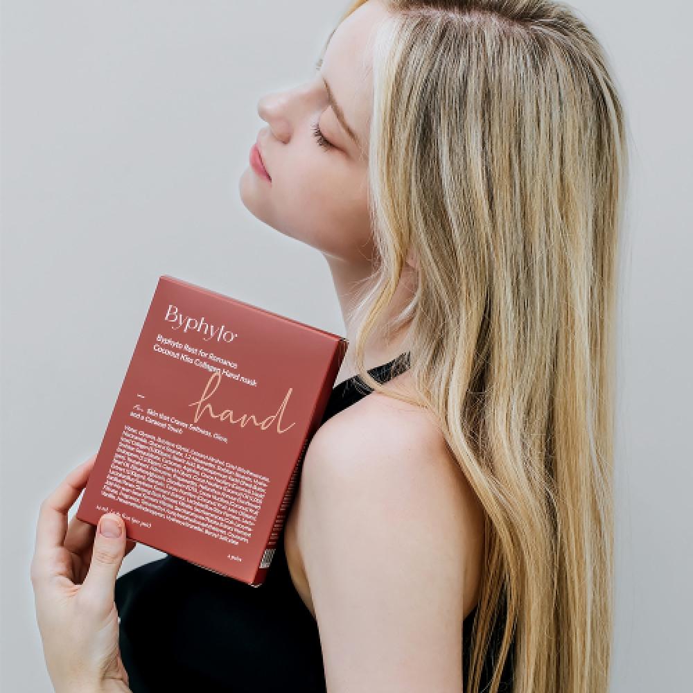 

Byphyto Coconut Kiss Collagen Hand Mask Hand Pack 4 Sheets 24ml collagen hand mask