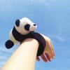 Cartoon Panda Hair Hoop Headband Furry Hairpin Scrunchie Barrette Alloy Brooch Styling Accessories for Women Girls