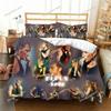 France Rock Singer J-Johnny H-Hallyday Bedding Set Single Twin Full Queen King Size Bed Set Aldult Kid Bedroom Duvet Cover Sets7