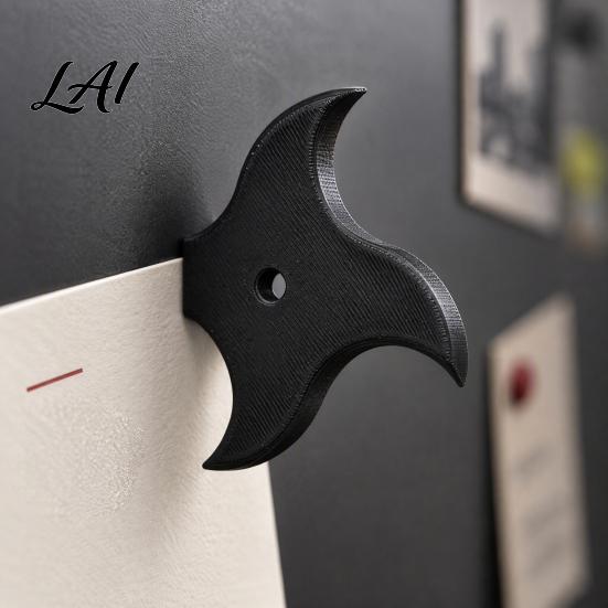 Safe PLA Plastic Decor 3D Knife/Ax/Dart/Boomerang Refrigerator Magnet for Kitchen Decor Funny Decorative Fridge Cool Gifts Colleagues with