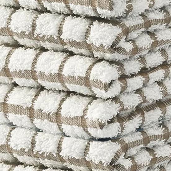 8 Stück Spültücher aus reiner Baumwolle Waffelstruktur Antihaft-Geschirrtuch Quadratisches Tuch Wiederverwendbares Verdicktes Spültuch Küchenlappen