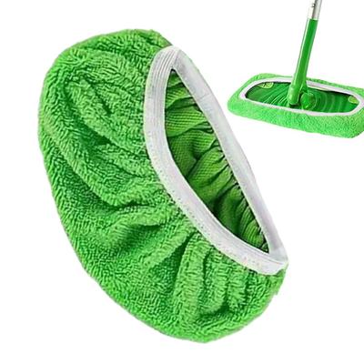 1 Stück Mikrofaser Mopptuch Trockenreinigungstücher Wiederverwendbare Mikrofaser Mopp-Pads Grün Möbel Bodenmopp Waschbarer Lappen Handtuch