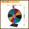 Ideamall Roulette Tischplatte Party Lotterie Rouletterad Drehend Ausstellungsfest Event