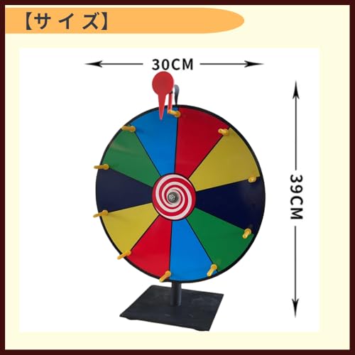 Ideamall Roulette Tischplatte Party Lotterie Rouletterad Drehend Ausstellungsfest Event