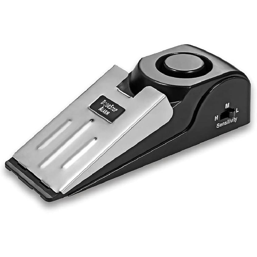 Door Stopper Alarm, 120db Loud Anti-Theft Alarm for Home, House, Apartment and Personal Security