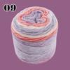 100g 240M 1 Roll Rainbow Woollen Yarn New Soft Hand Woven  Yarn Hat Scarf Sweater Gradient Color Dyeing Crocheting Blend Yarn