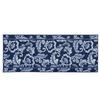 LANCETTI Pizzo Kitchen Mat, Approximately 60 X 150 Cm, Blue, Lancetti Senko 34336