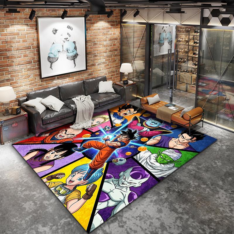 Dragon Ball Heroes Carpet Rug For Living Room Bedroom Home Sofa Decoration,kids Play Nonslip Floor Mat