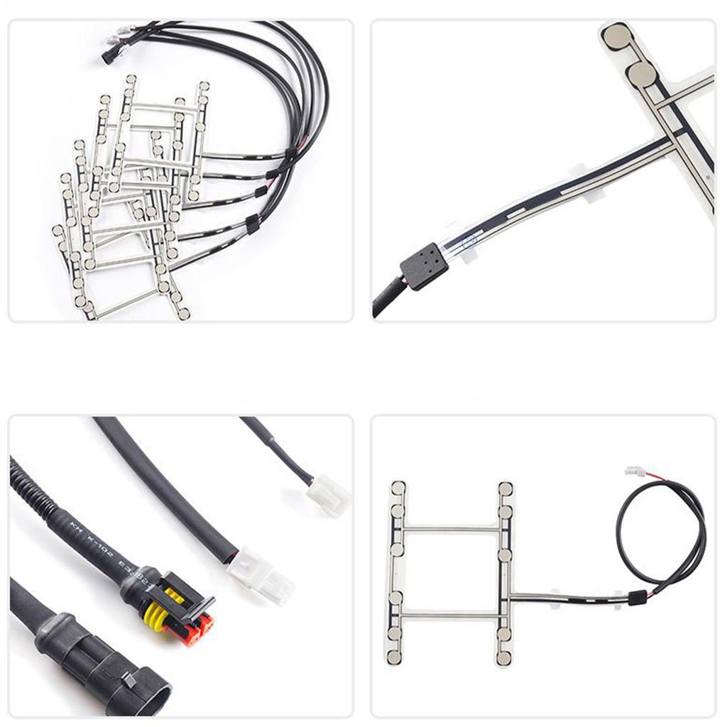 Car Seat Pressure Sensor Thin Film Automotive Replacement Accessory Seat Belt Reminder Sensor For SUV RV Sedan Auto Vehicle