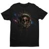 Gothic Astronaut Skull T-Shirt Space Galaxy Graphic Tee Dark Art Men