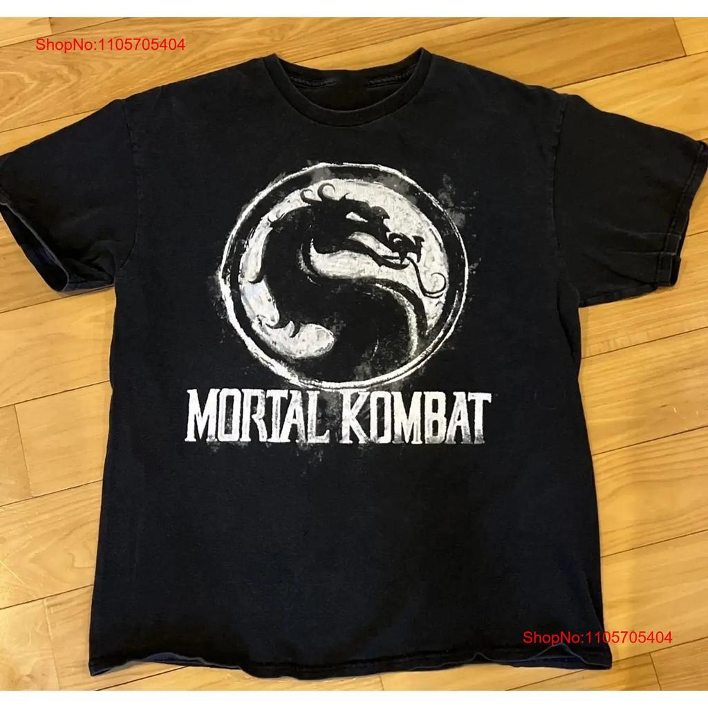 Vintage Mortal Kombat Video Game Promo Y2k 90s S 5xl T Shirt Ils174 Vintage Casual Unisex Fashion