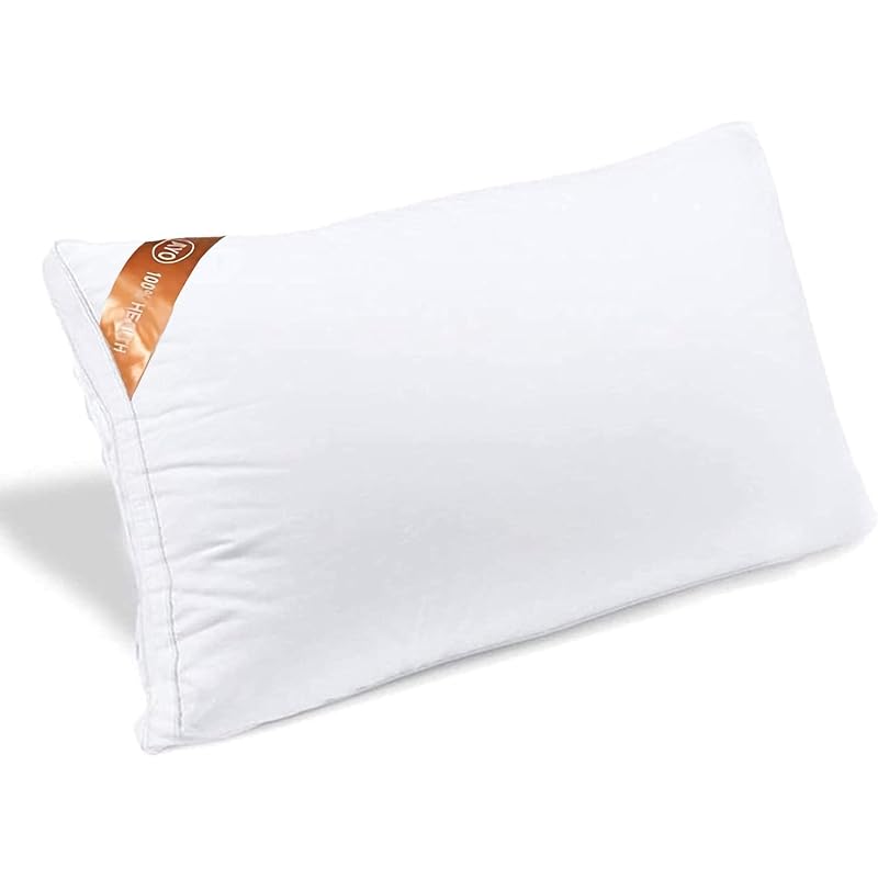 AYO Hotel-Style High-Rebound Pillow, Suitable for Side Sleepers, Machine Washable, 3D Structure, 43x63cm, White (Length 63cm * Width 43cm * Height