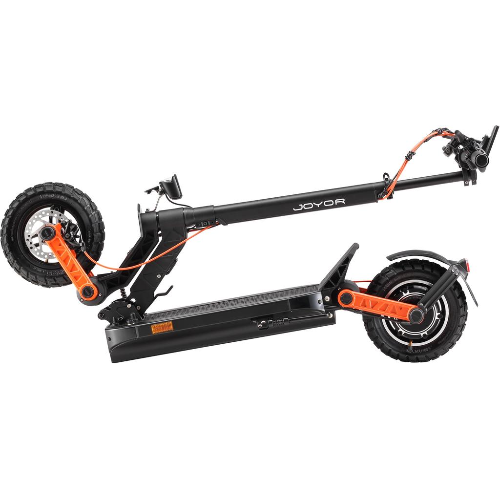 JOYOR-S5 ABE Electric Scooter: 500W Motor, 55km Max Range, 10" Tires,  Daily Travel, and Personal Transportation