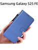 For Samsung Galaxy S25 FE / S26 FE Case Diamond Pattern Card Slot Soft Silicone External Leather Support Function Flip Cover Attraction Closure