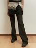Soltipebeul Lace Banding Pants [Black]