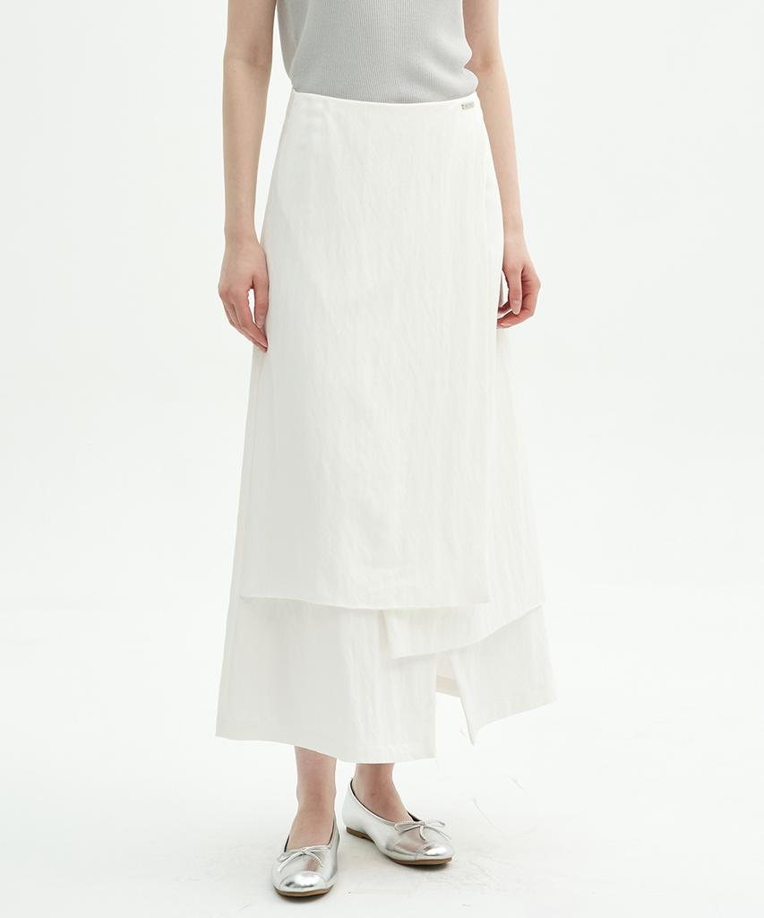 Micene Ridere Layered Long Skirt