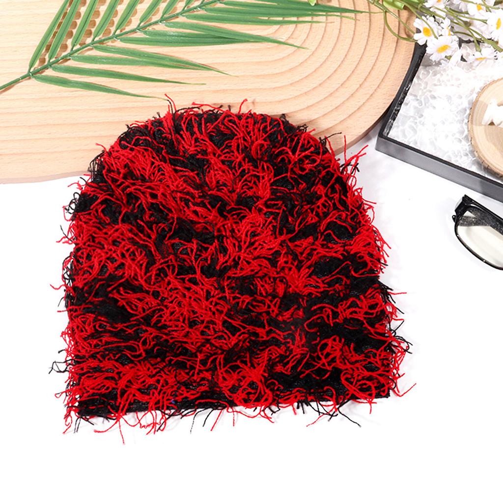 Street Fashion Short Knit Cap With Acrylic Material For Casual Winter Wear