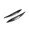 Mercedes CLA W117 Carbon Fiber Headlight Eyebrow Stickers - Modified Car Eyelid Kit