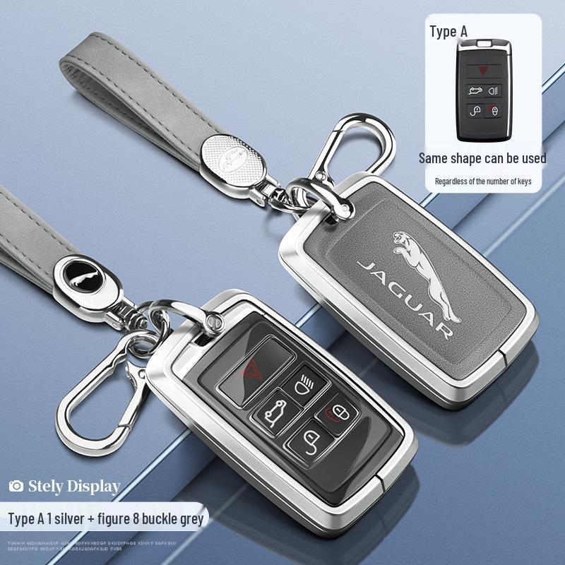 Jaguar Key Cover: Fits XFL, XEL, E-Pace, F-Pace, F-Type, I-Pace, XJ, XE - Women's Protective Car Shell