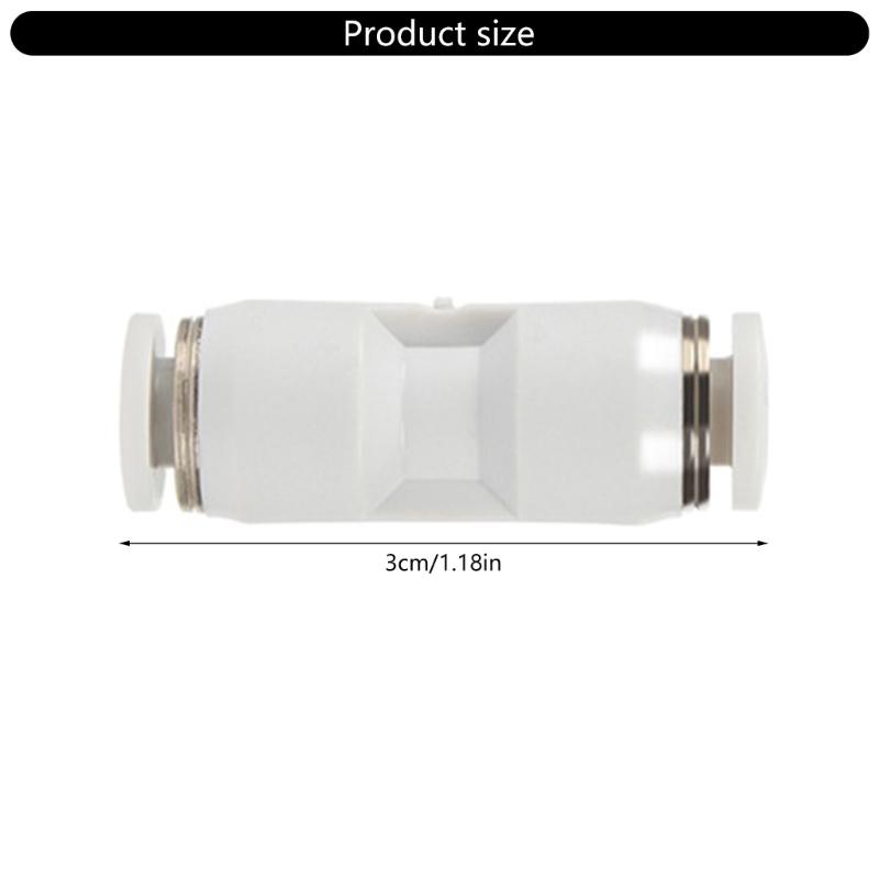 3Pcs for Lab X1 X1C X1E P1P P1S 3D Printer PTFE Tube Pneumatic Connector 1.75mm Filament Extruder 3D Printer Part