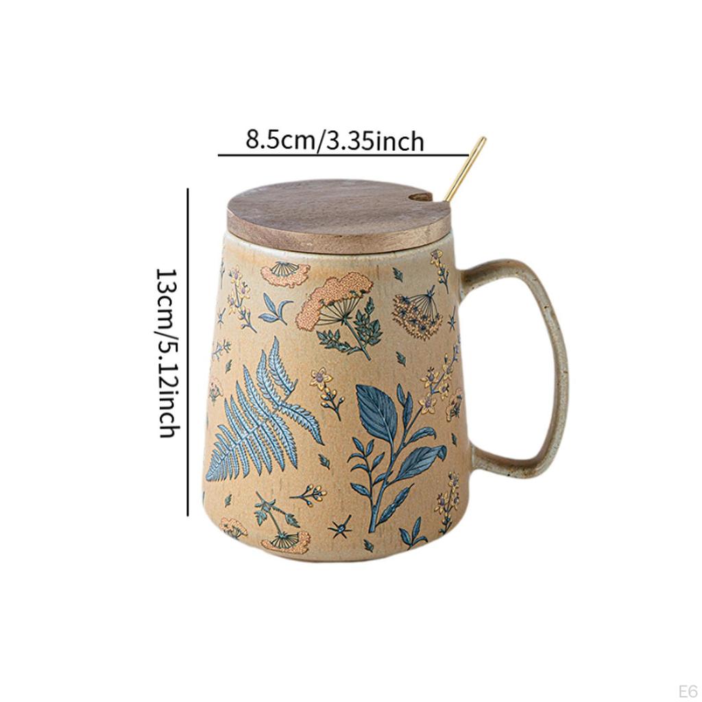 Ceramic Coffee Mug Cup Drinkware Beautiful for Home Office Easy to Clean Water