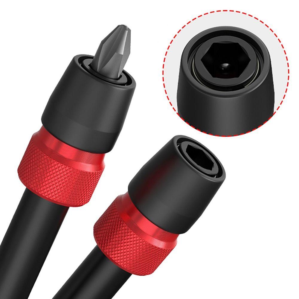 1 Stück magnetische selbstverriegelnde Verlängerungsstange 100/150/300mm Schraubendreher-Umwandlungskopf