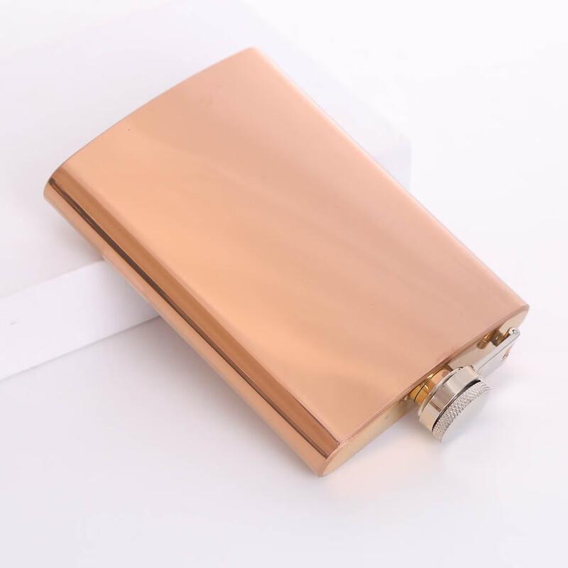Enshousu 8oz Portable Stainless Steel Hip Flask Set
