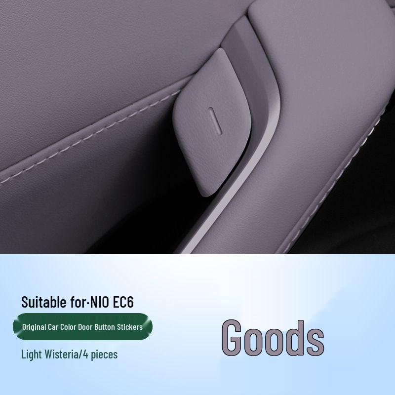 23-26 Nio ES6/EC6 Door Switch Leather Protective Stickers for Interior Modification