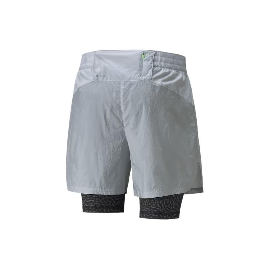 Puma Solid Color Elastic Casual Shorts Men Shorts Cyan 521481-19