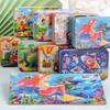 High-quality 60-piece Wooden Puzzle In Iron Box Educational Toy For Kids