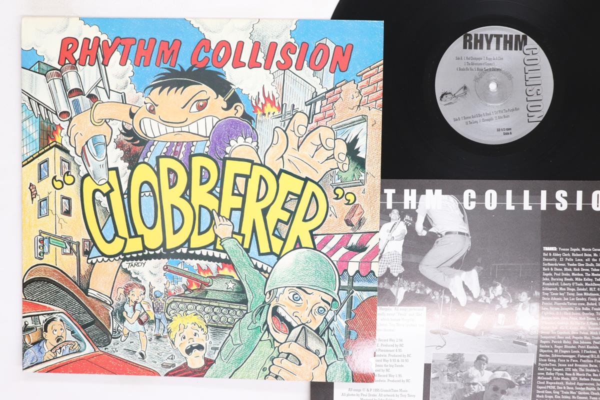 LP Record RHYTHM COLLISION  Clobberer DSR39 DR STRANGE 1995 US Rock Used